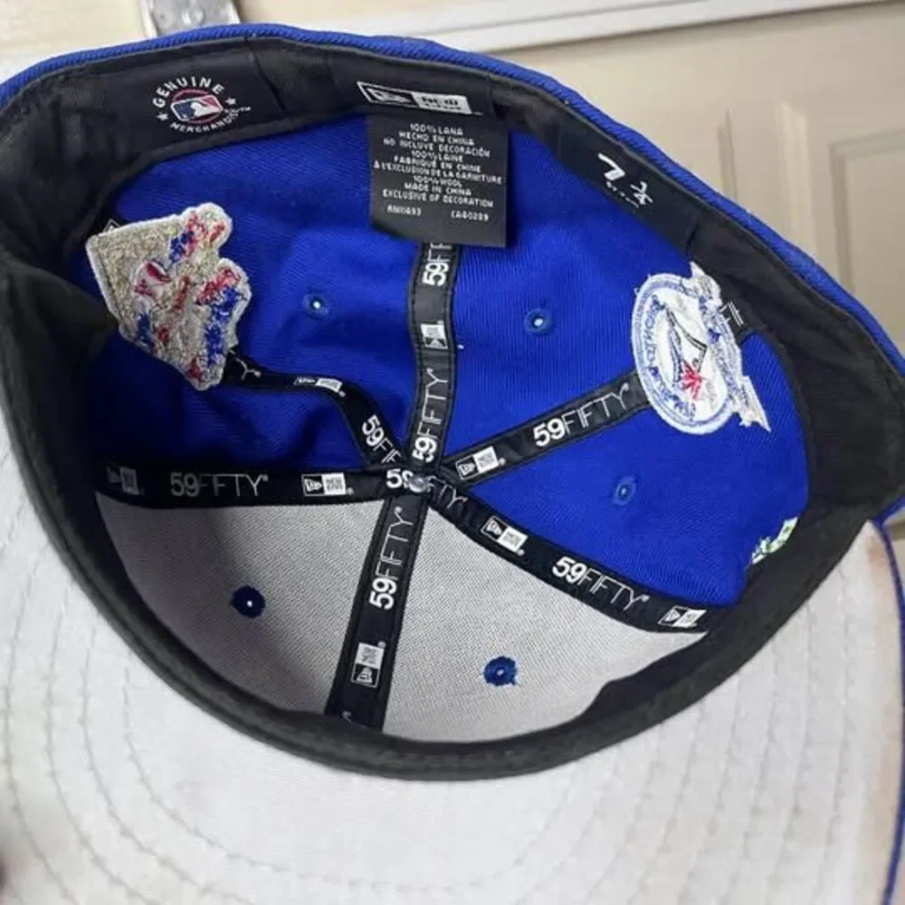 New Era embroidered blue